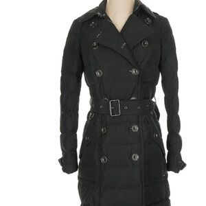 Authentic BURBERRY  BRIT trench goose down puffer